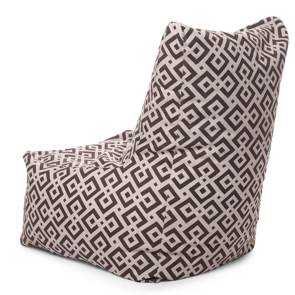 Style Homez COTTON CANVAS CLASSIC CHAIR, Geometric Printed Bean Bag XXXL Size, Cover Only