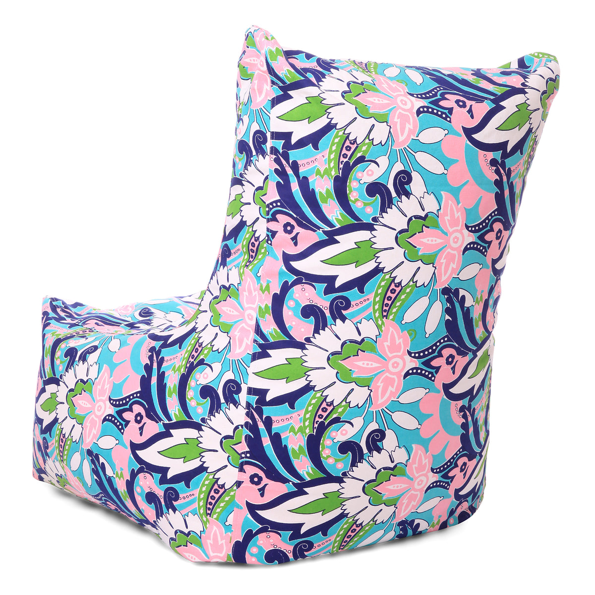 Style Homez COTTON CANVAS CLASSIC CHAIR, Floral Printed Bean Bag XXXL Size, Cover Only