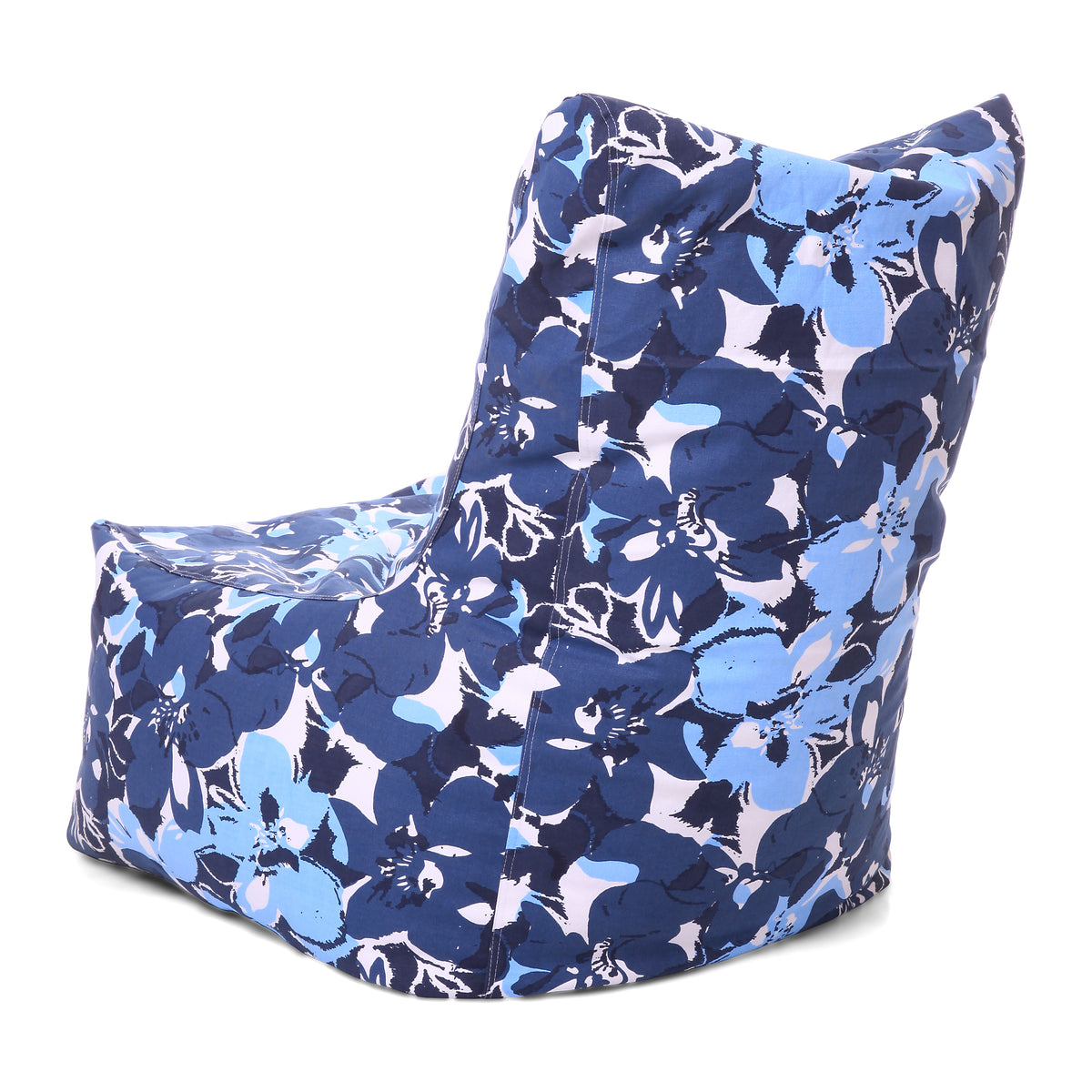 Style Homez COTTON CANVAS CLASSIC CHAIR, Floral Printed Bean Bag XXXL Size, Cover Only