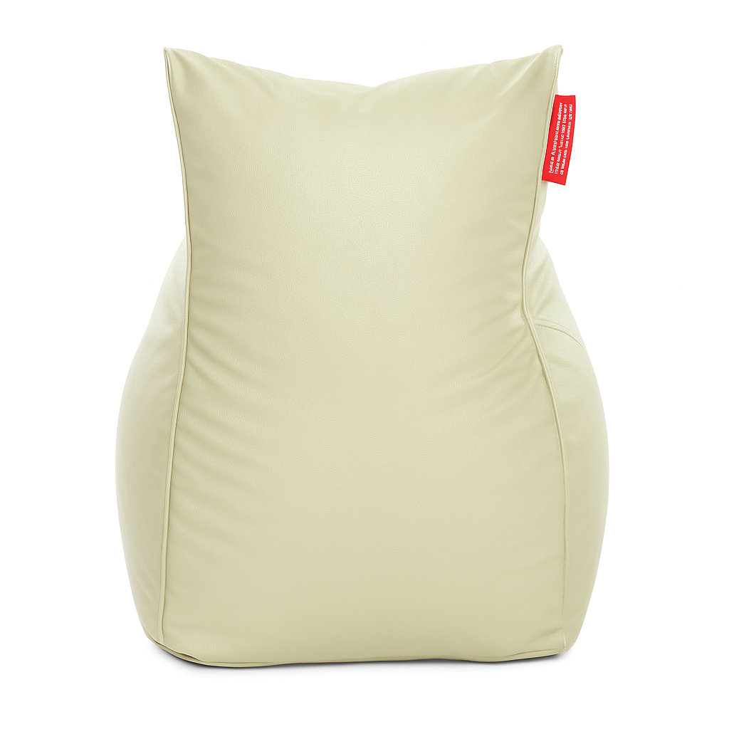 Style Homez ALEXA Luxury Lounge XXXL Bean Bag BEIGE Color, Filled with Beans Fillers