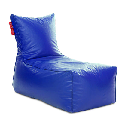 Style Homez ALEXA Luxury Lounge XXXL Bean Bag Royal Blue Color, Filled with Beans Fillers