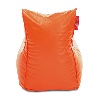 Style Homez ALEXA Luxury Lounge XXXL Bean Bag Orange Color, Filled with Beans Fillers