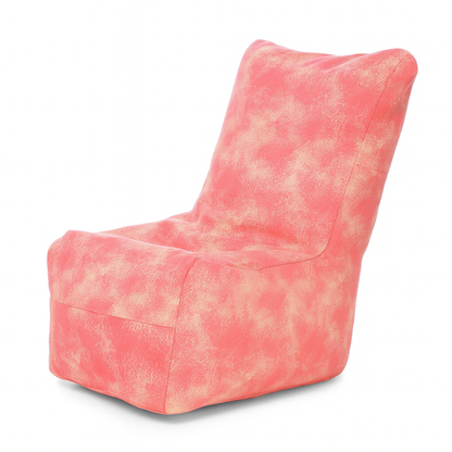 Style Homez CANVAS CLASSIC CHAIR, Cotton Canvas Abstract Printed Bean Bag XL Size with Beans Fillers