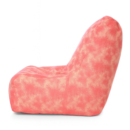 Style Homez CANVAS CLASSIC CHAIR, Cotton Canvas Abstract Printed Bean Bag XL Size with Beans Fillers