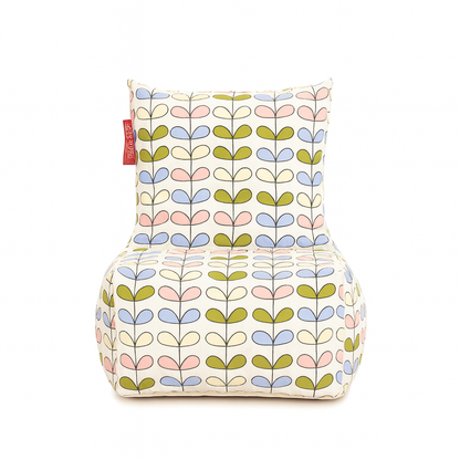 Style Homez CANVAS CLASSIC CHAIR, Cotton Canvas Abstract Printed Bean Bag XL Size With Beans Fillers