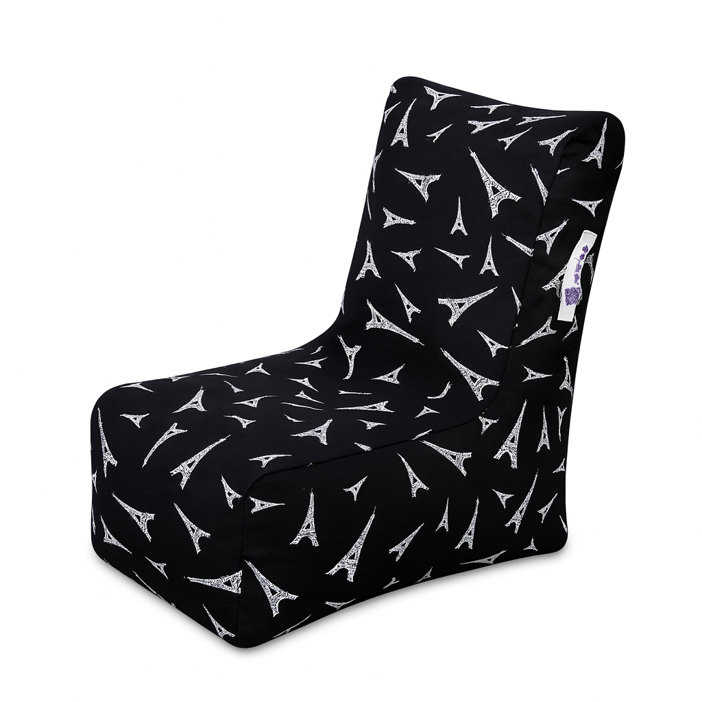 Style Homez CANVAS CLASSIC CHAIR, Cotton Canvas Abstract Printed Bean Bag XL Size With Beans Fillers