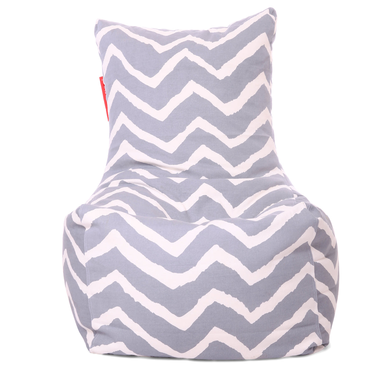 Style Homez Classic Chair Cotton Canvas Stripes Printed Bean Bag XXL Size Filled with Beans Fillers