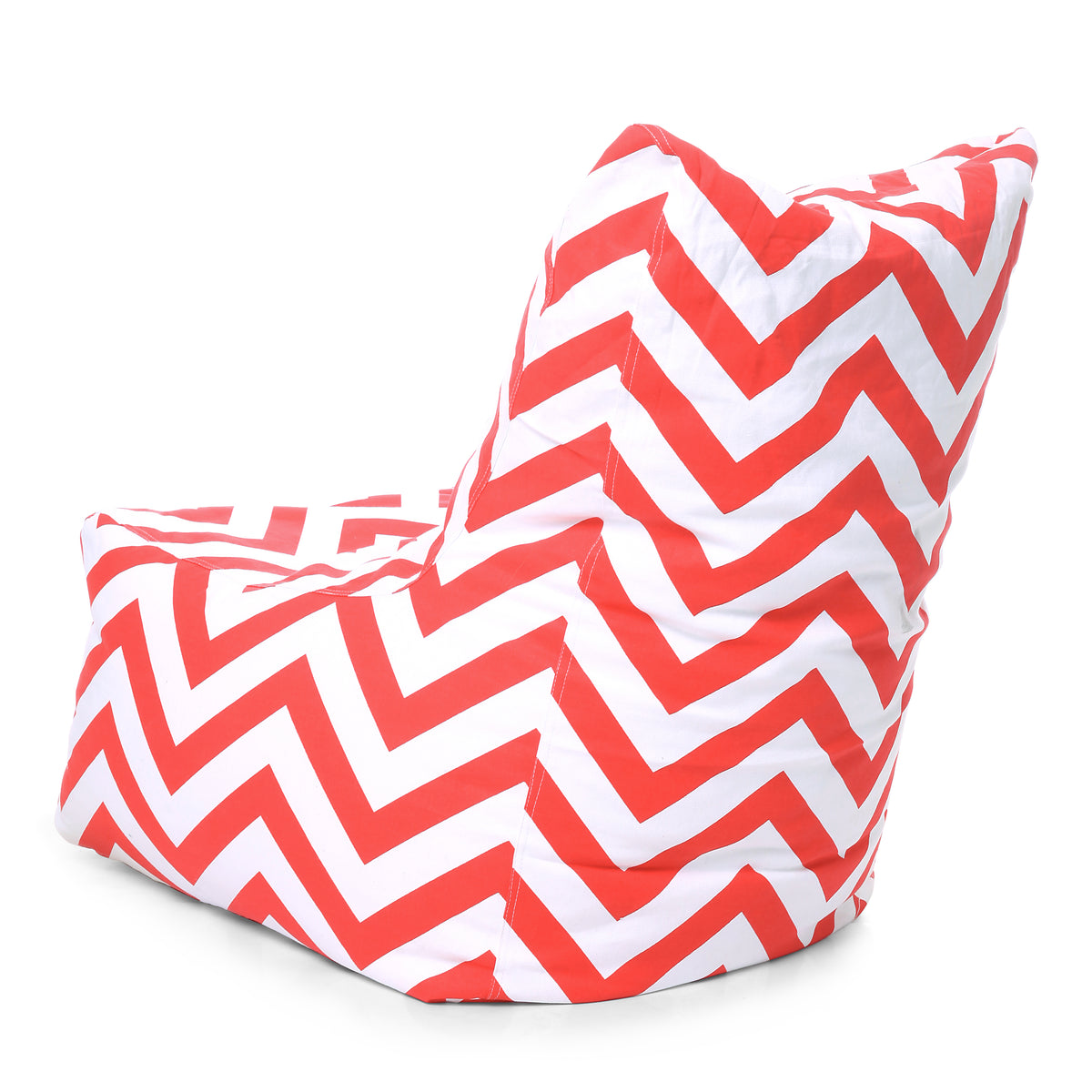 Style Homez Classic Chair Cotton Canvas Stripes Printed Bean Bag XXL Size Filled with Beans Fillers