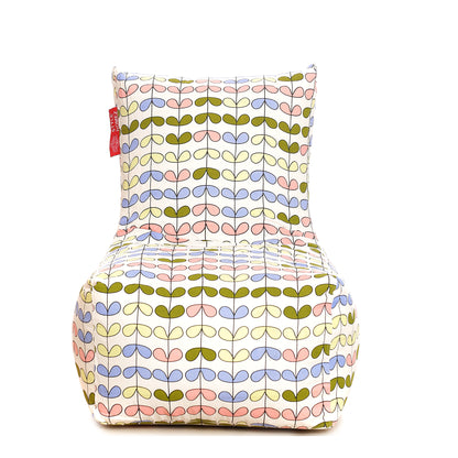 Style Homez Classic Chair  Cotton Canvas Abstract Printed Bean Bag XXL Size Filled with Beans Fillers