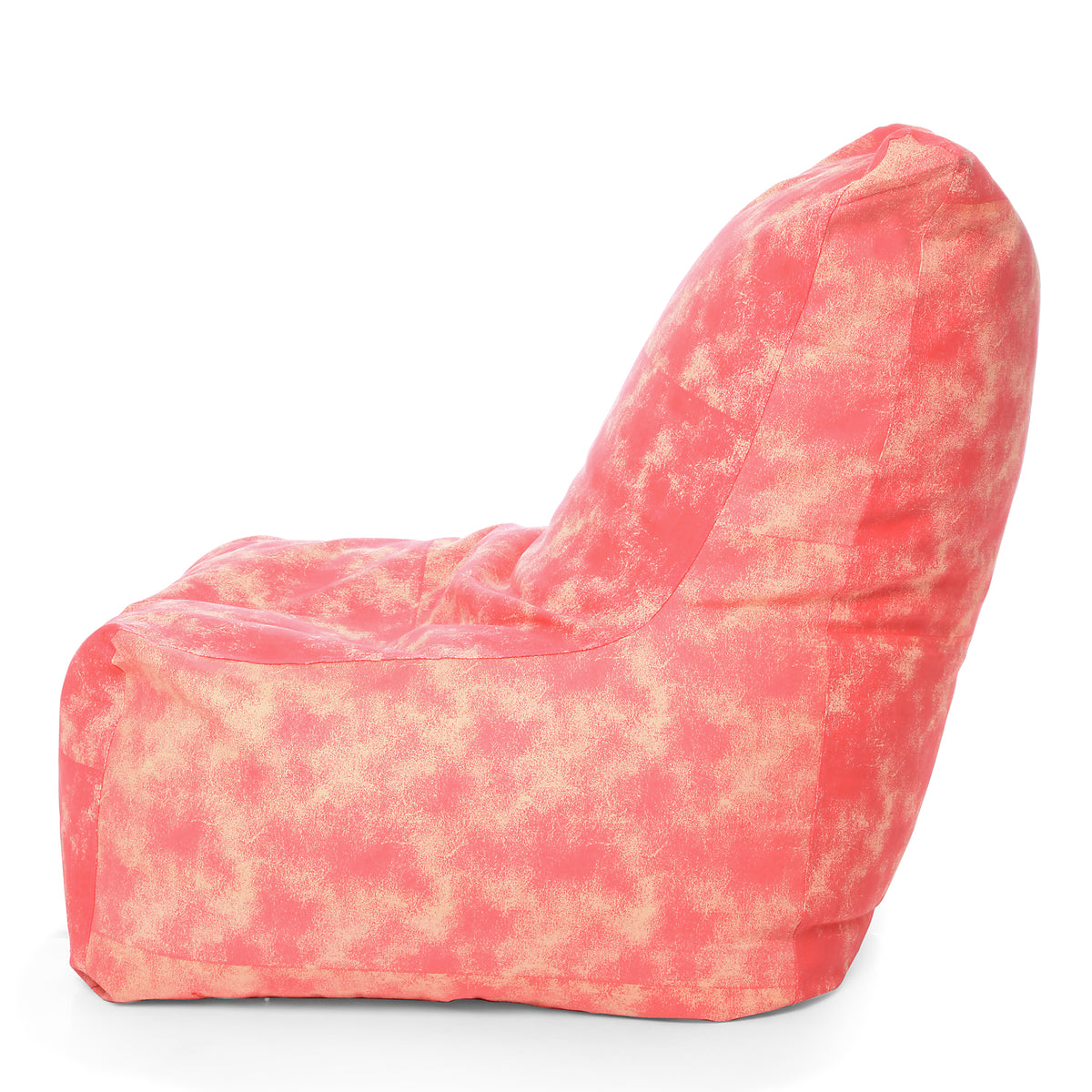 Style Homez Classic Cotton Canvas Chair Bean Bag, Abstract Printed XXXL Size Filled with Beans Fillers