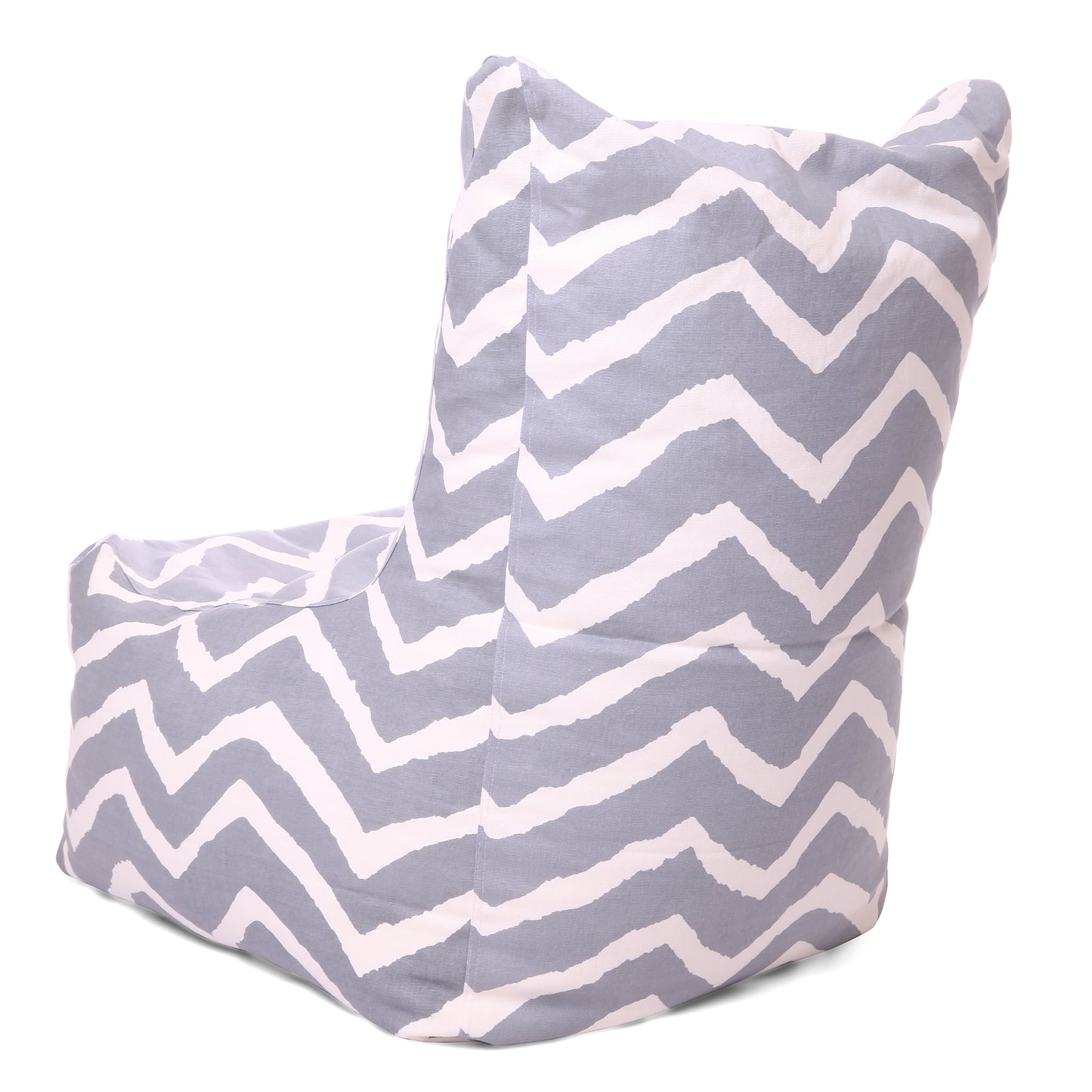 Style Homez Classic Cotton Canvas Chair Bean Bag, Stripes Printed XXXL Size Filled with Beans Fillers
