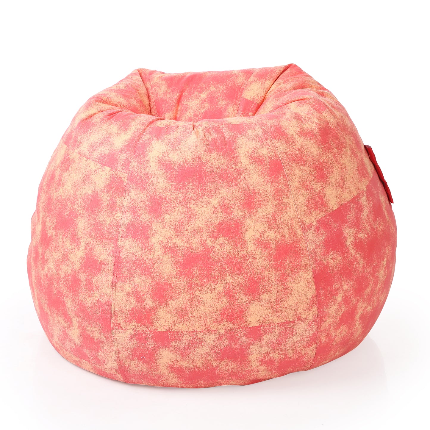 Style Homez Classic Cotton Canvas Abstract Printed Bean Bag Jumbo SAC Size with Bean Bag Refill Fillers