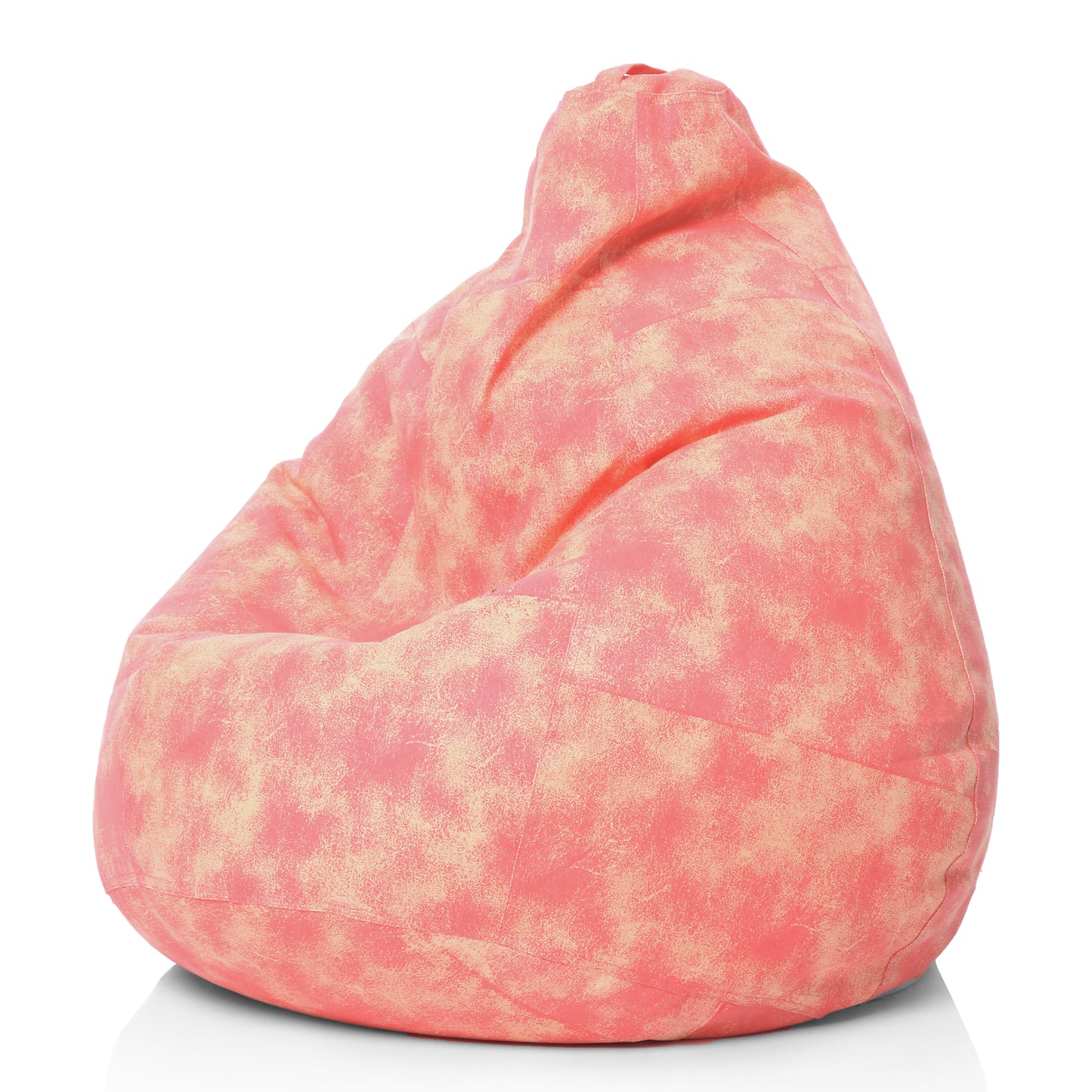 Style Homez Classic Premium Cotton Canvas Abstract Printed Bean Bag XL Size Filled with Beans Fillers