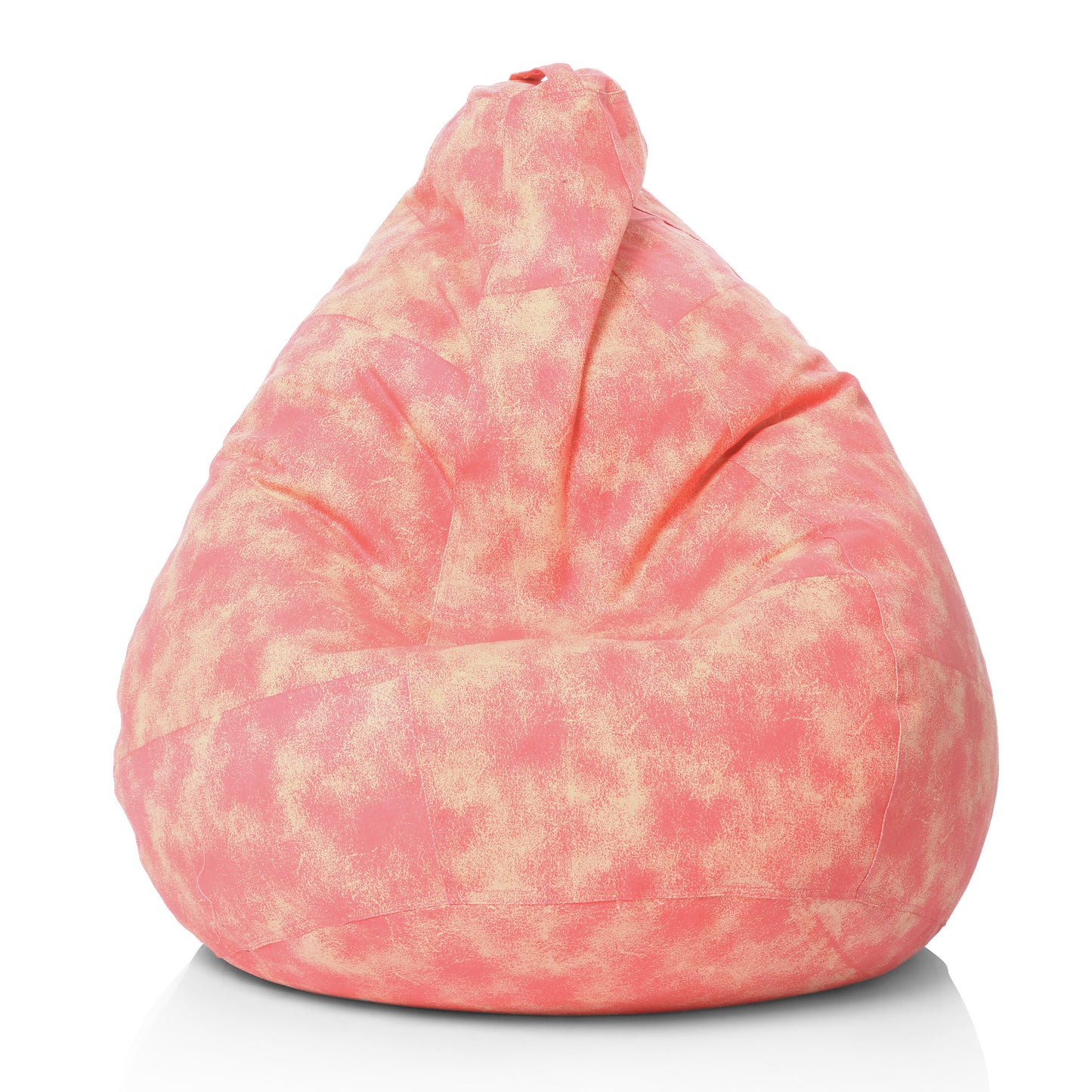 Style Homez Classic Premium Cotton Canvas Abstract Printed Bean Bag XL Size Filled with Beans Fillers