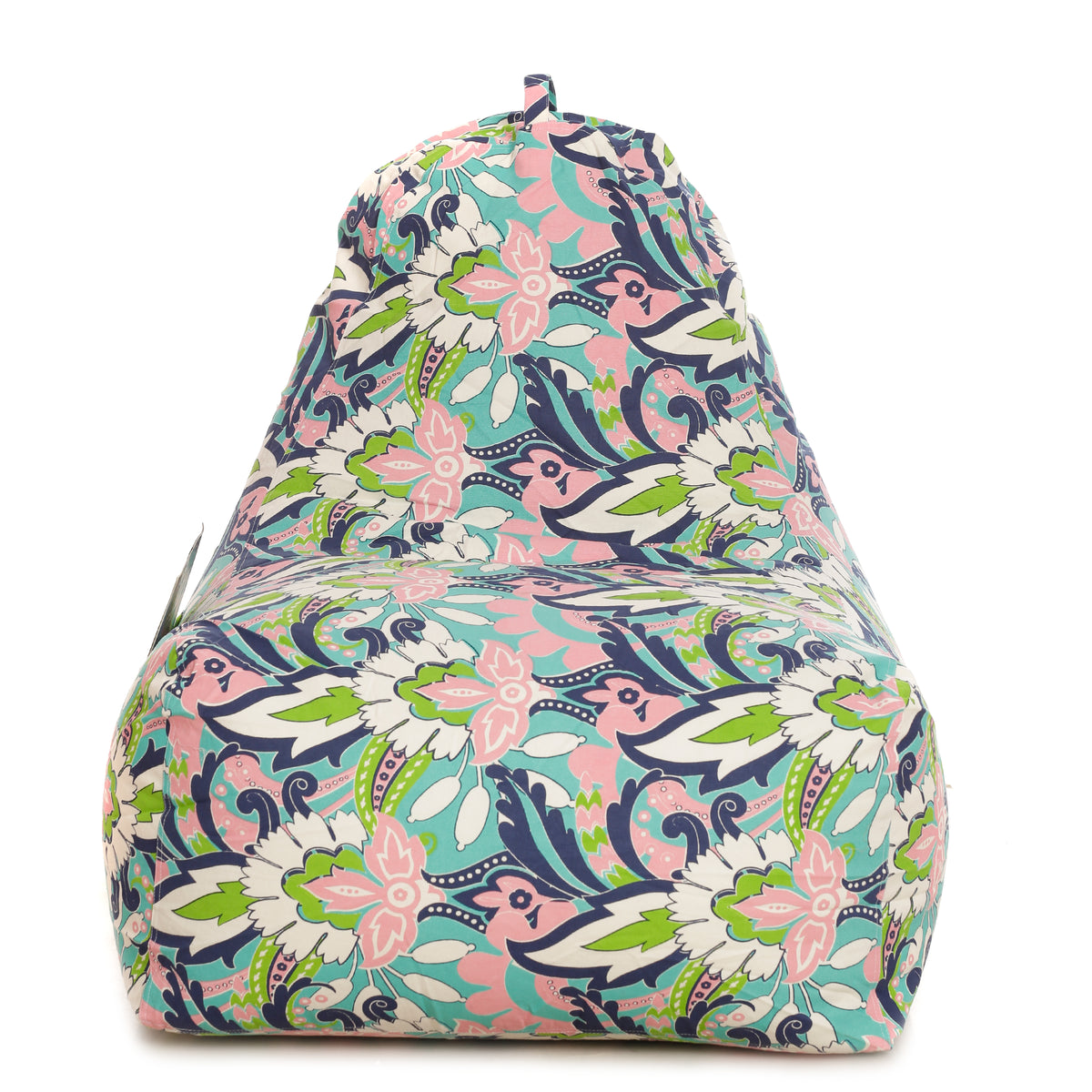 Style Homez HACKEY, Cotton Canvas Floral Printed Bean Bag XXL Size, COVER Only