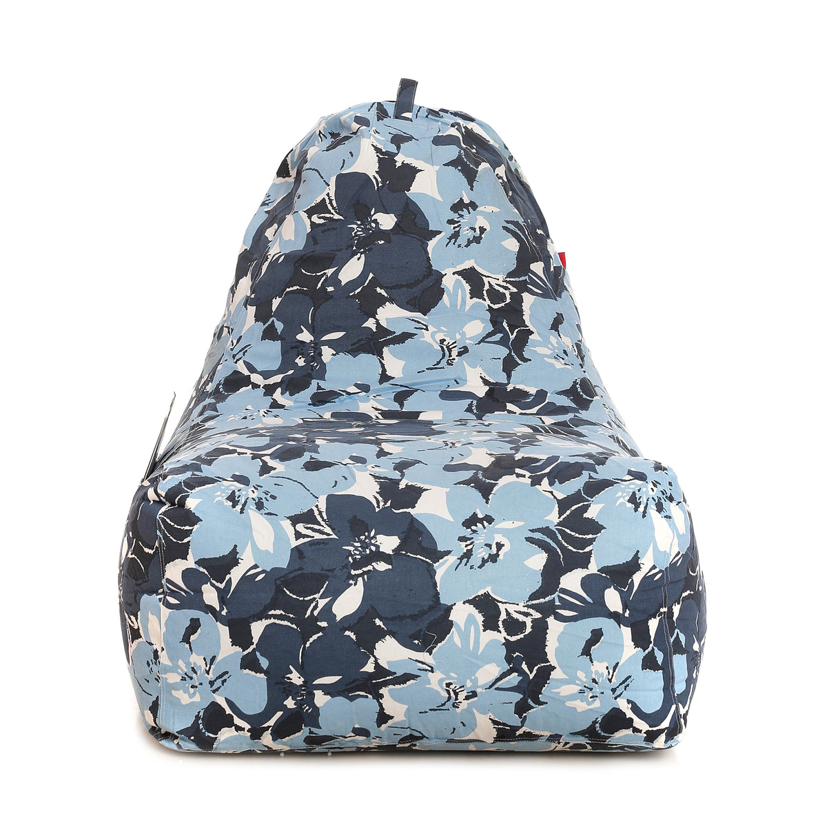 Style Homez HACKEY, Cotton Canvas Floral Printed Bean Bag XXL Size, COVER Only