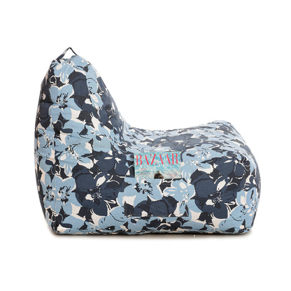 Style Homez HACKEY, Cotton Canvas Floral Printed Bean Bag XXL Size, COVER Only