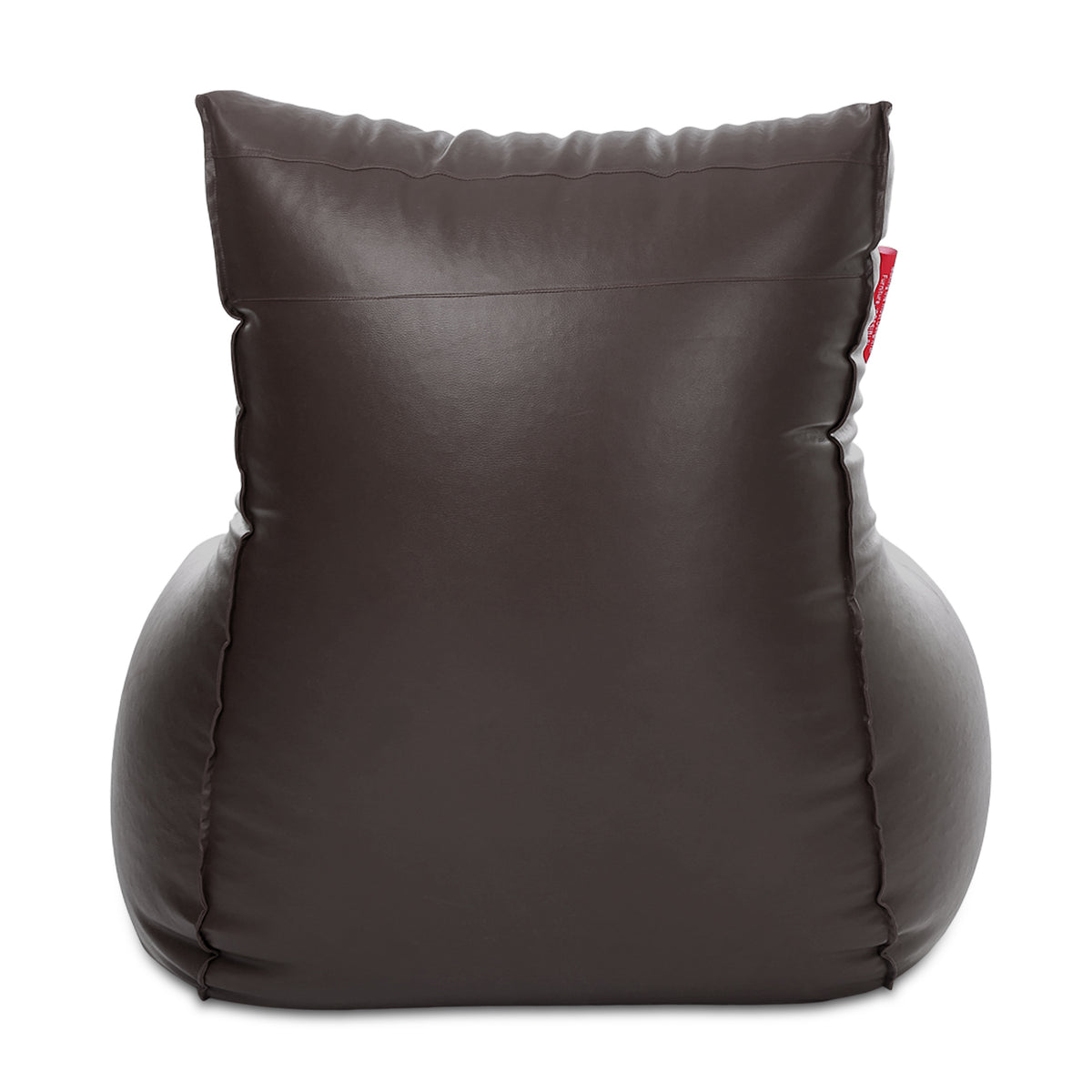Style Homez MAMBO, Premium Leatherette Fabric XXXL Bean Bag Chocolate Brown Color Filled with Beans Fillers
