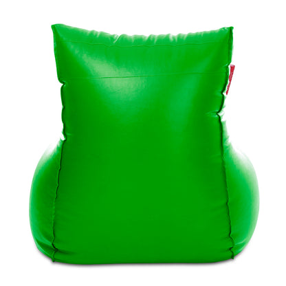 Style Homez MAMBO, Premium Leatherette Fabric XXXL Bean Bag Green Color Filled with Beans Fillers