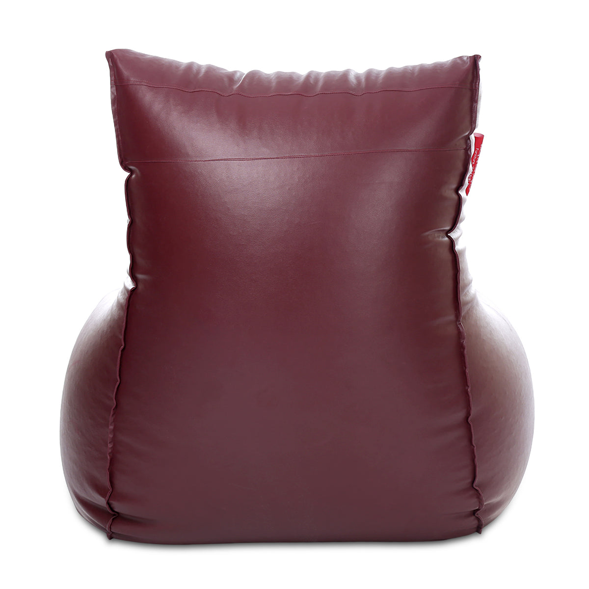 Style Homez MAMBO, Premium Leatherette Fabric XXXL Bean Bag Maroon Color Filled with Beans Fillers
