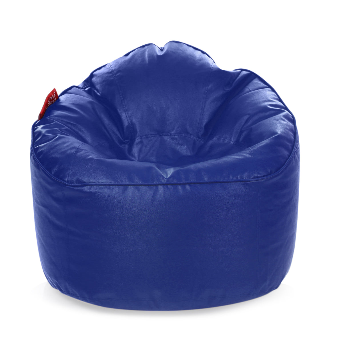 Style Homez Modern Mooda Rocker Lounger Bean Bag XXL Size Royal Blue Color Premium Leatherette Filled with Beans Fillers