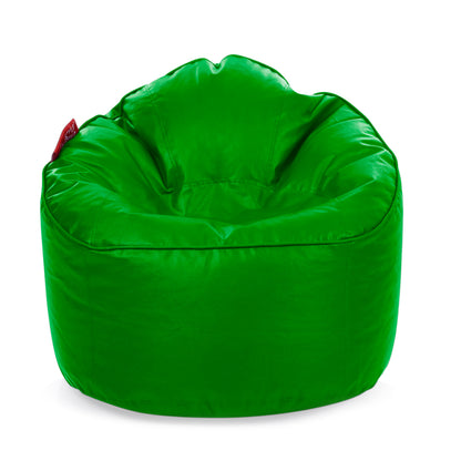 Style Homez Modern Mooda Rocker Lounger Bean Bag XXL Size Green Color Premium Leatherette Filled with Beans Fillers