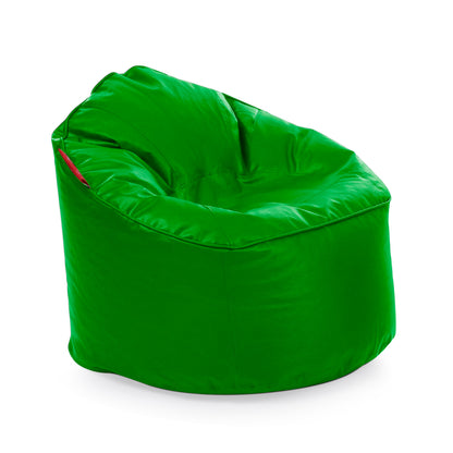 Style Homez Modern Mooda Rocker Lounger Bean Bag XXL Size Green Color Premium Leatherette Filled with Beans Fillers