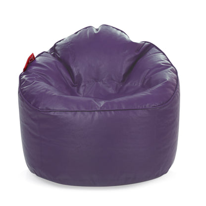 Style Homez Modern Mooda Rocker Lounger Bean Bag XXL Size Purple Color Premium Leatherette Filled with Beans Fillers