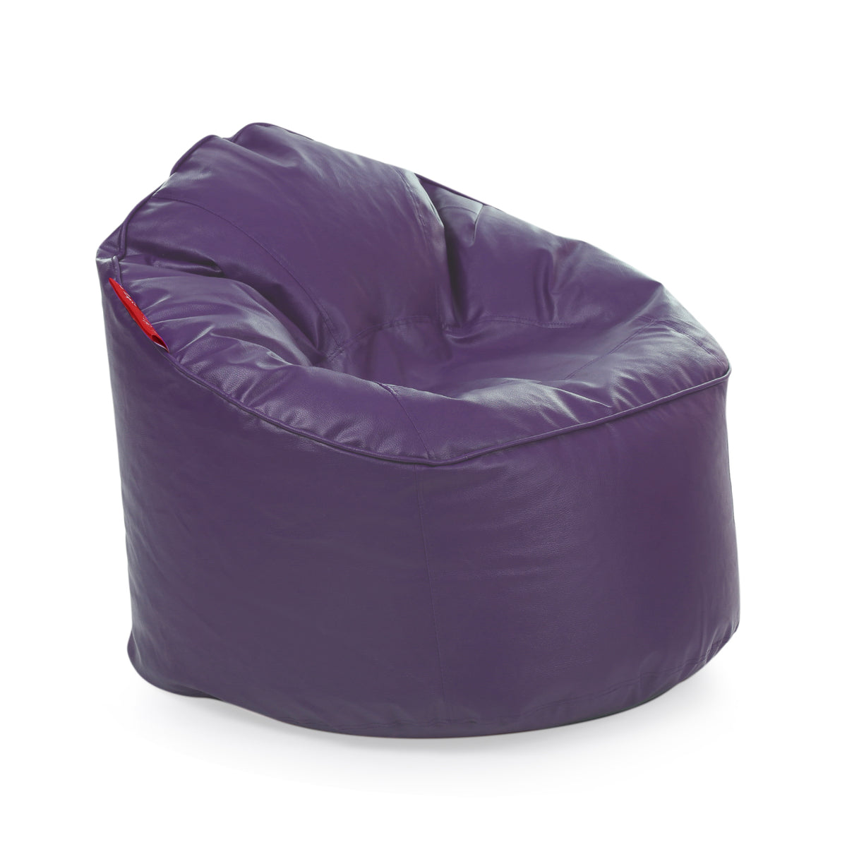 Style Homez Modern Mooda Rocker Lounger Bean Bag XXL Size Purple Color Premium Leatherette Filled with Beans Fillers