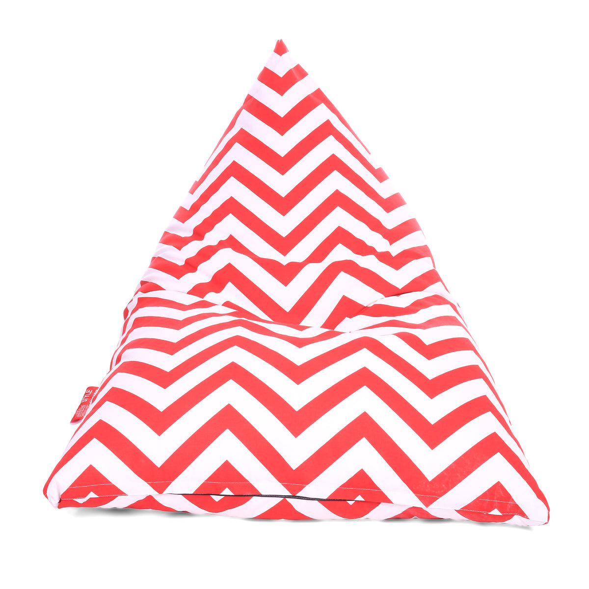 Style Homez PYRAMID LOUNGE, Cotton Canvas Stripes Printed Bean Bag XXL Size Cover Only