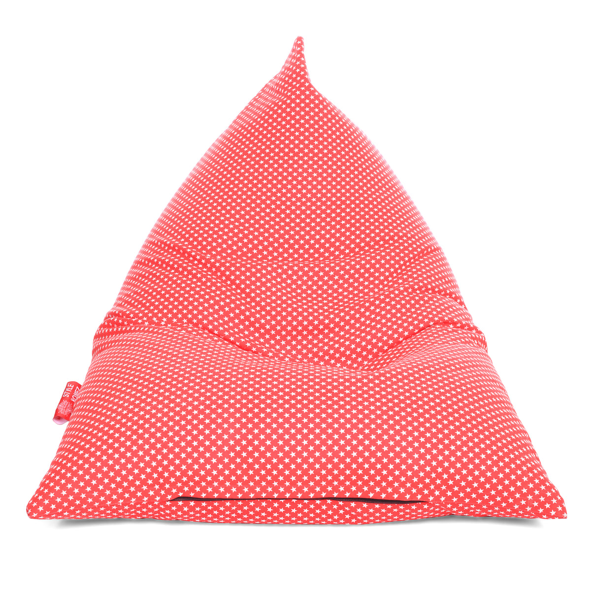 Style Homez PYRAMID LOUNGE, Cotton Canvas Star Printed Bean Bag XXL Size Cover Only